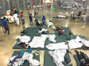 Immigrant children detained at ICE