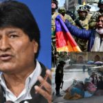 Massive anti coup protests in Bolivia