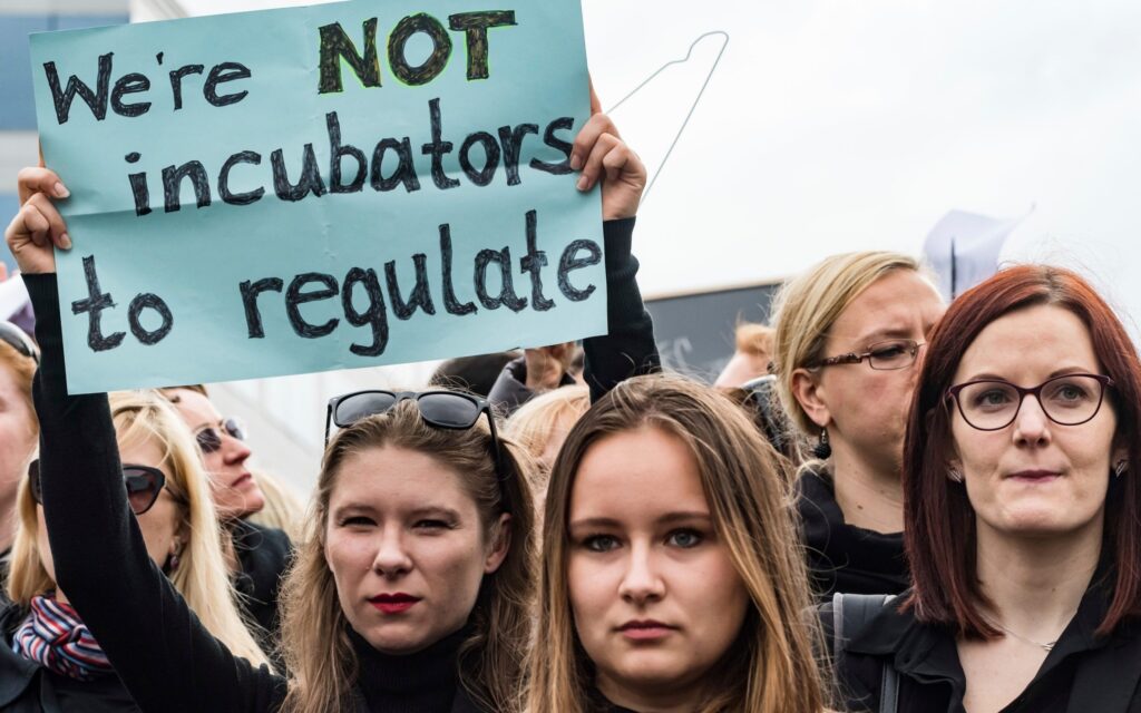 poland abortions protest