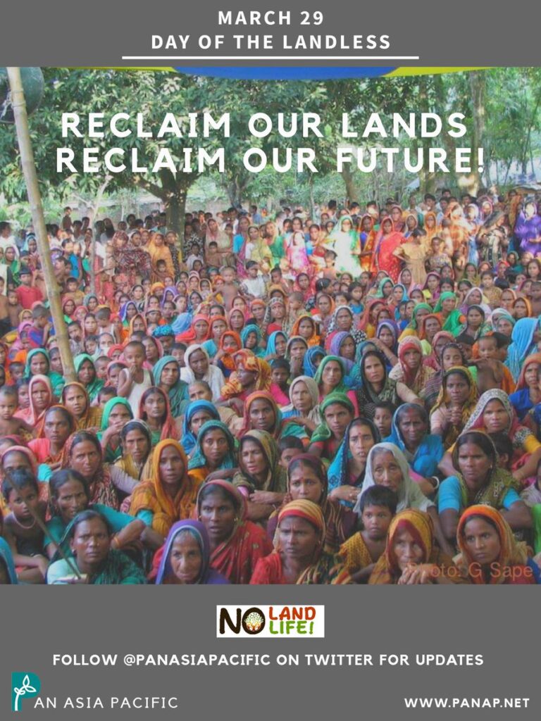 Day of the Landless 2021 Statement: End corporate control in food and agriculture!